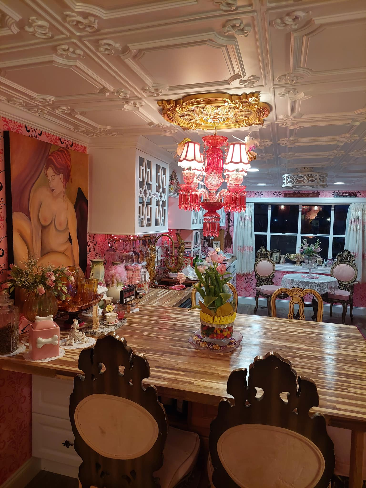 The Enchanted Pink Palace of a 1974 Trailer Home