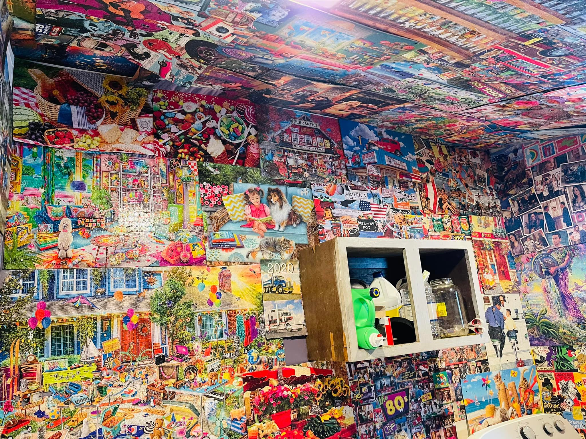 A Playful Puzzle Laundry Room Wonderland