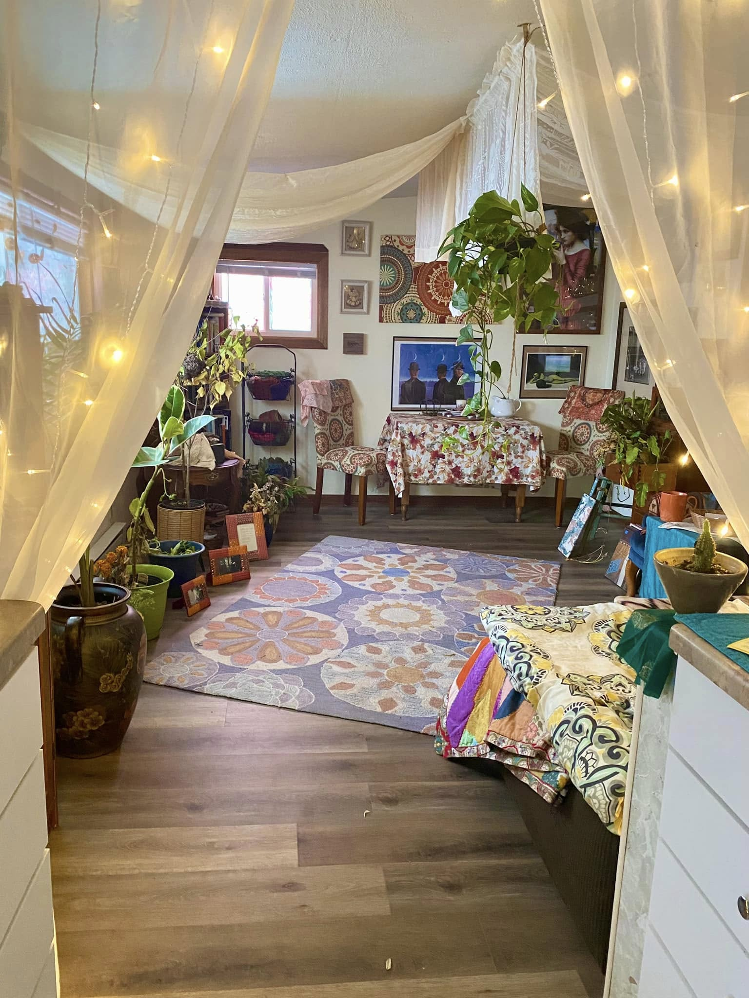 Bohemian Living Room Sanctuary